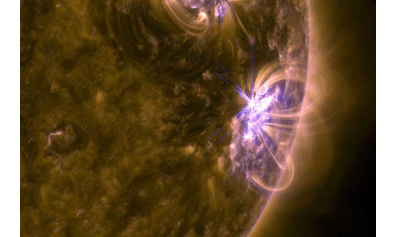 Can ripples on the sun help predict solar flares?
