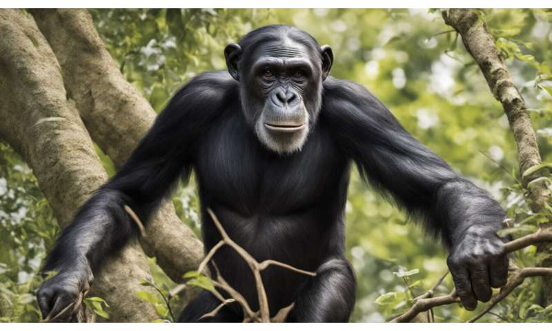 Chimpanzees in volatile habitats evolved to behave more flexibly
