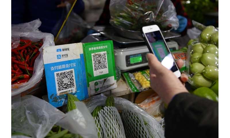 Chinese customers can pay with their smartphones almost everywhere as most businesses display Alipay and WeChat QR payment codes