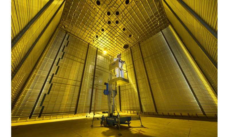 DUNE publishes first physics results from prototype detector