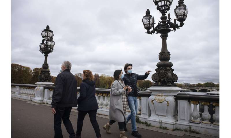 France imposes new national lockdown as virus deaths mount