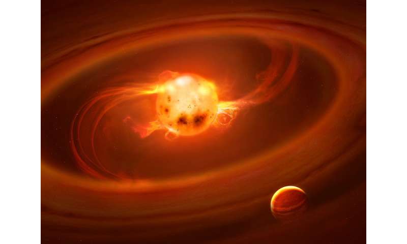 Gas reaches young stars along magnetic field lines