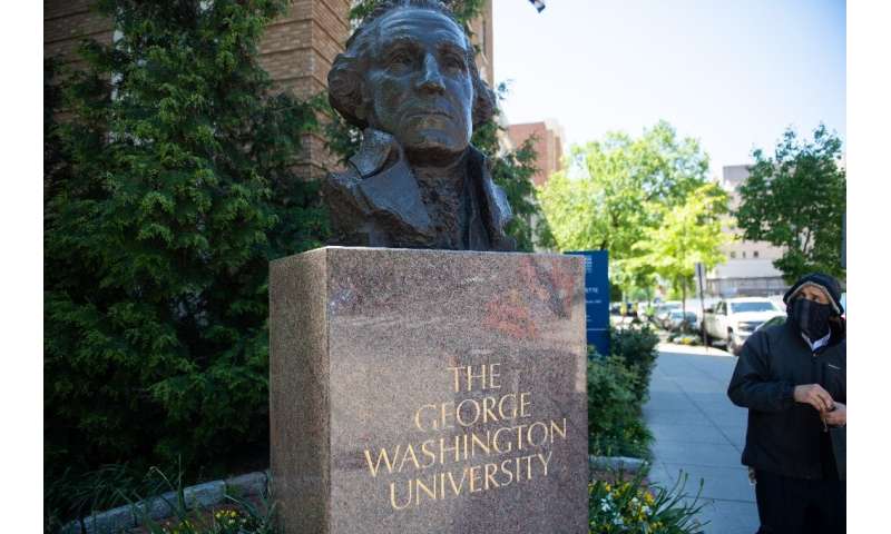 George Washington University is one of several top-flight colleges in the US capital