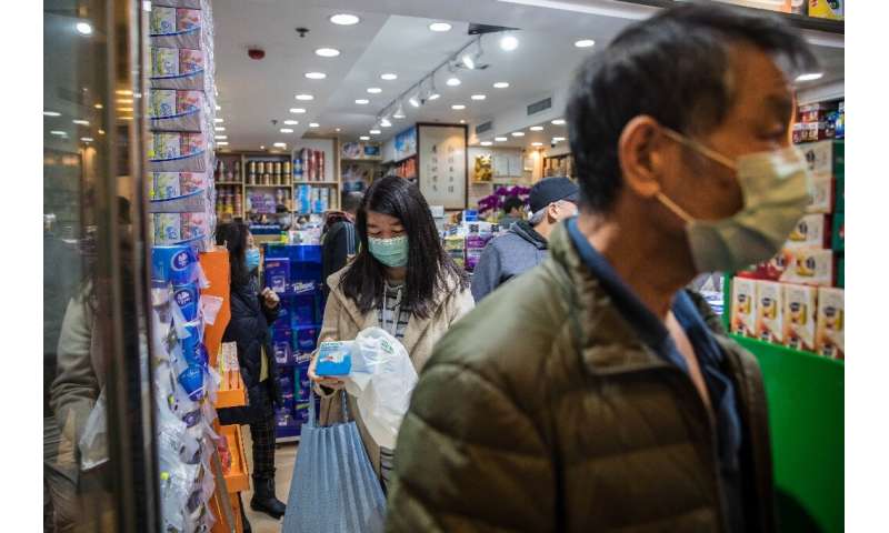 Hong Kong has seen panic-buying at pharmacies and supermarkets