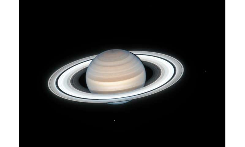 Hubble sees summertime on Saturn