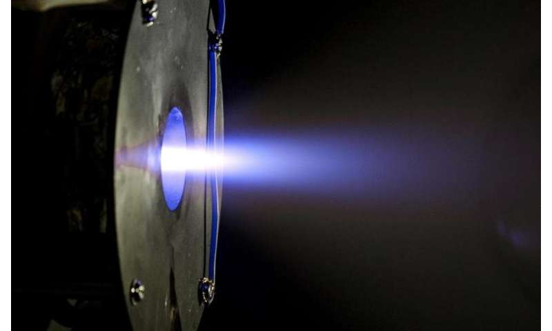 Image: Plasma propulsion for small satellites