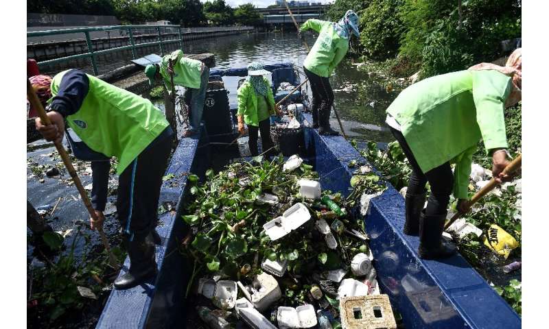 In Bangkok alone, rubbish leapt by 62 percent in April