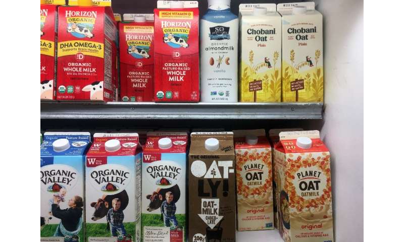 In the 12 months to April 2019 revenues from the sale of oat milk catapulted 222 percent