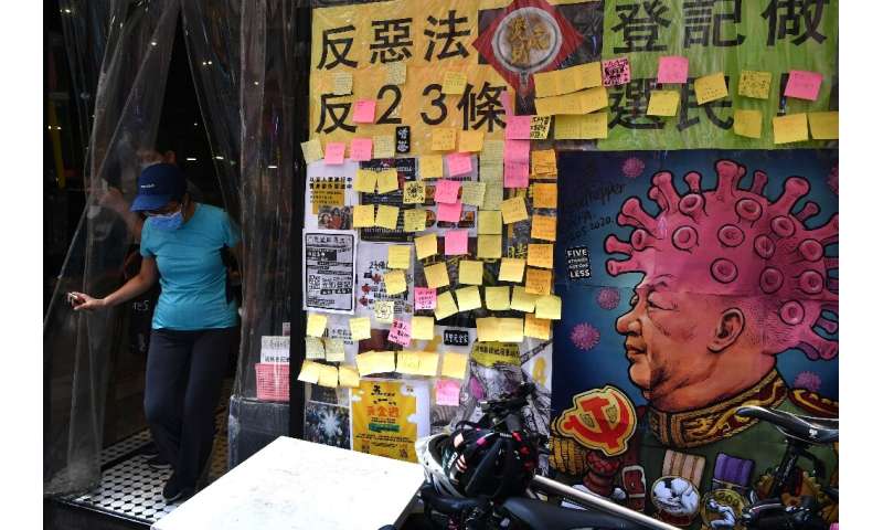 Long queues appeared outside Hong Kong businesses that support the city's pro-democracy movement as protesters used their spendi