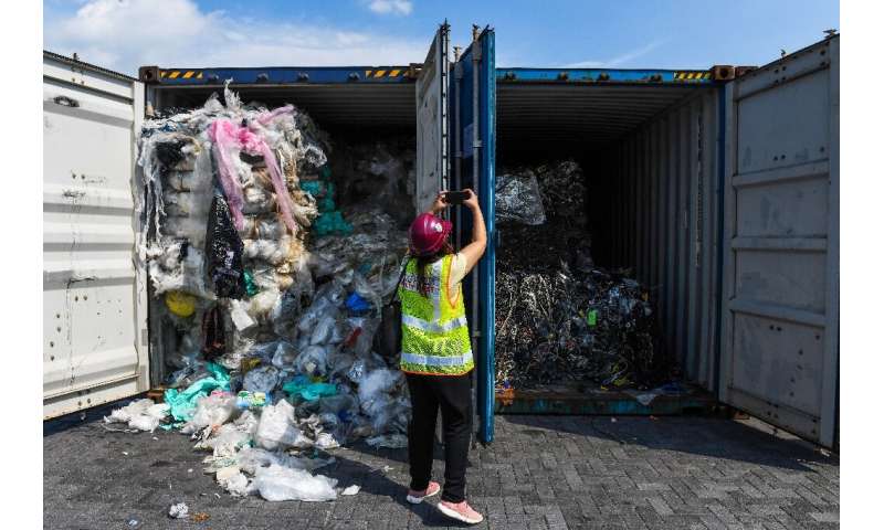 Malaysia has tried to send back a lot of the waste that has been shipped there