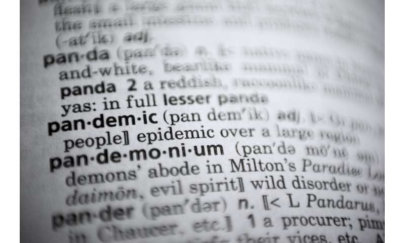Merriam-Webster's top word of 2020 not a shocker: pandemic