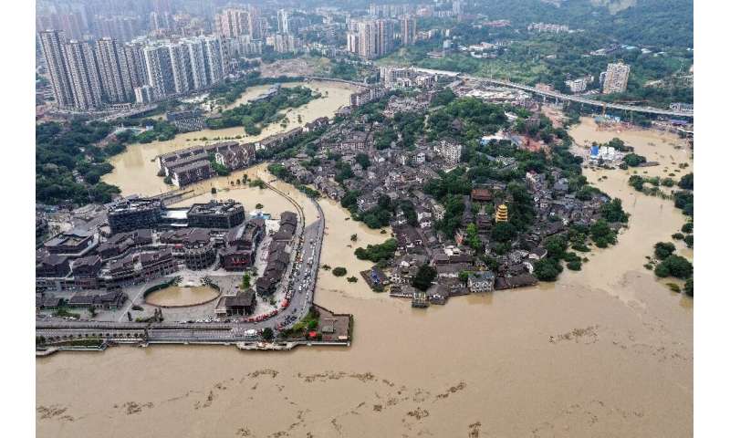 Millions of people in China have been affected once again by flooding this year