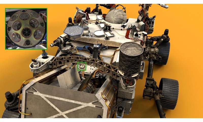 New Mars Rover is ready for space lasers