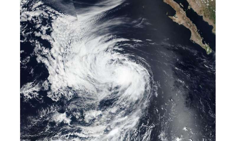 Satellite finds wind shear affecting Tropical Storm Lowell