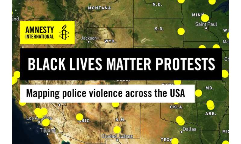 Students’ expertise helps map 11 days, 125 acts of U.S. police violence