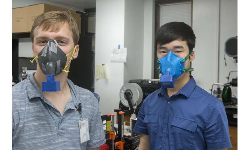 Team releases plans for 3D-printed masks