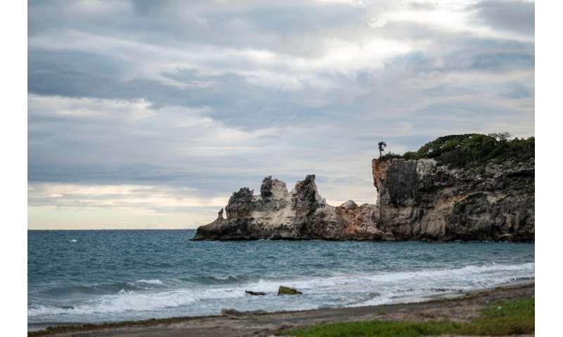 The popular tourist landmark Punta Ventana was destroyed after an earthquake in Guayanilla, Puerto Rico on January 6