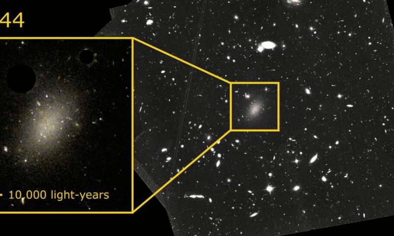The puzzle of the strange galaxy made of 99.9% dark matter is solved
