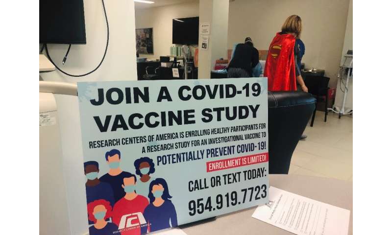 The Research Centers of America in Hollywood, Florida helped conduct clinical trials of coronavirus vaccines for both Pfizer and