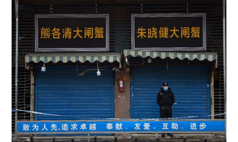 The virus was first detected at a market in Wuhan, which is now shuttered