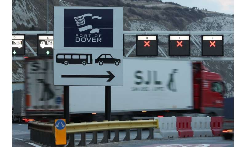 This week, large numbers of lorries were stuck in huge jams heading to and from the busy Channel port of Dover, on the south coa