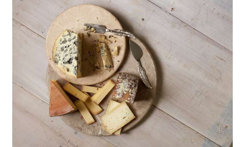 Those funky cheese smells allow microbes to 'talk' to and feed each other
