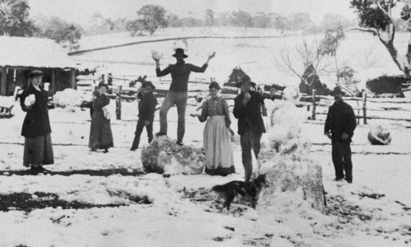 We dug up Australian weather records back to 1838 and found snow is falling less often
