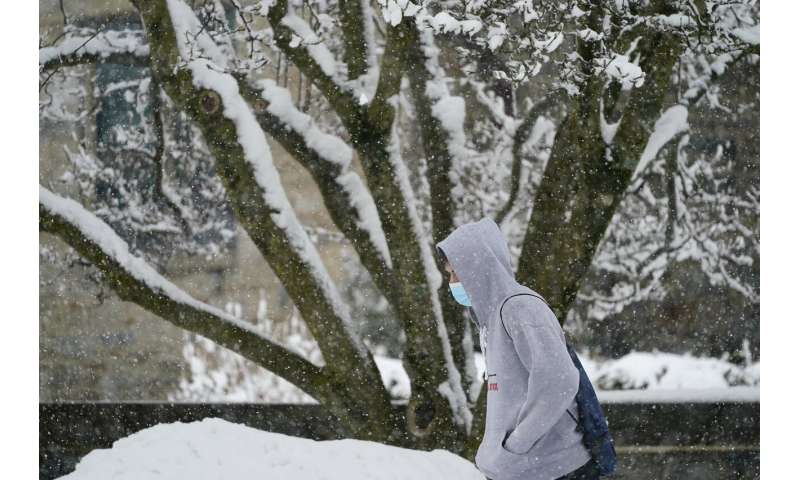 2nd major snowstorm in a week blankets Northeast