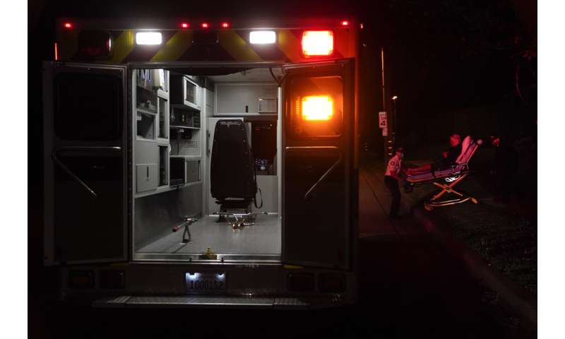 在救护车中，一个不受欢迎的乘客：Covid-19