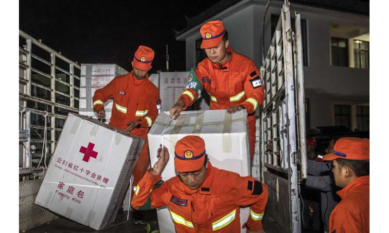 2 separate China quakes cause damage; 3 dead, dozens hurt