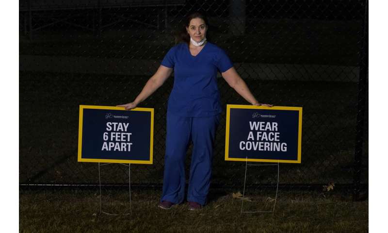 Nurses fight conspiracy theories along with coronavirus