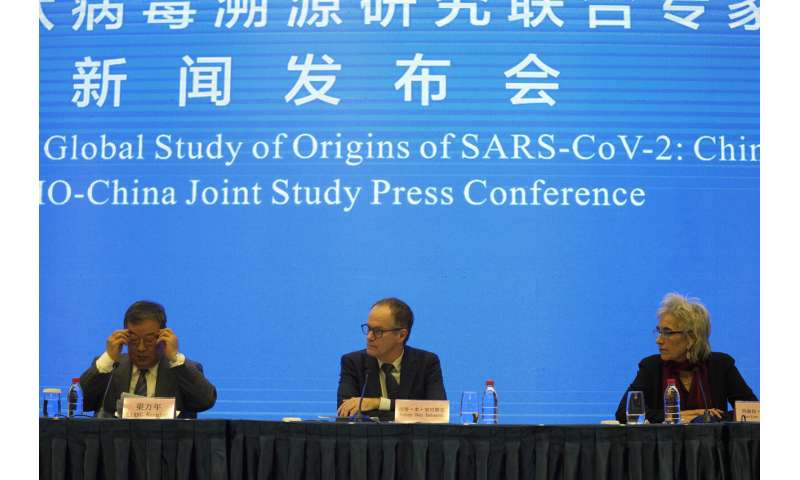 WHO team: Coronavirus unlikely to have leaked from China lab
