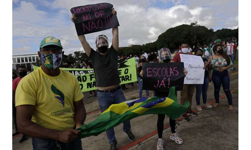 Brazil health secretaries call for lockdowns as virus soars