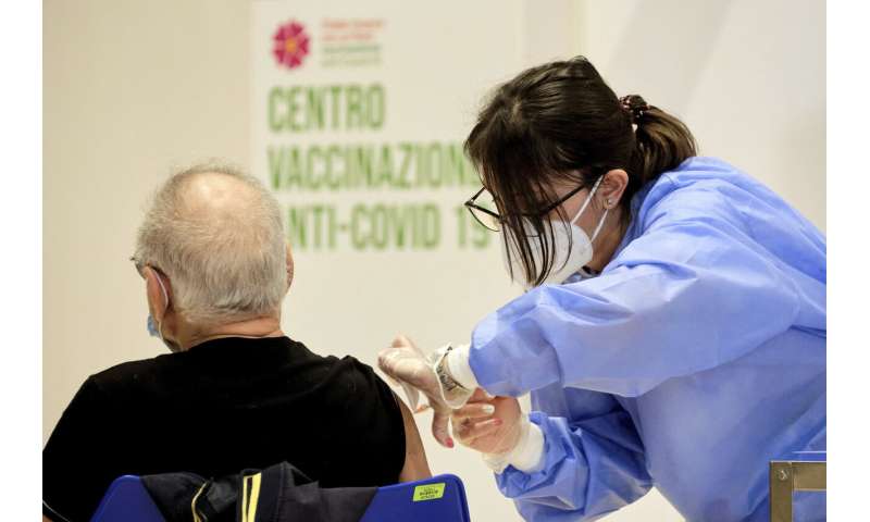 欧洲升起了疫苗接种，因为病毒困扰着复活节假期