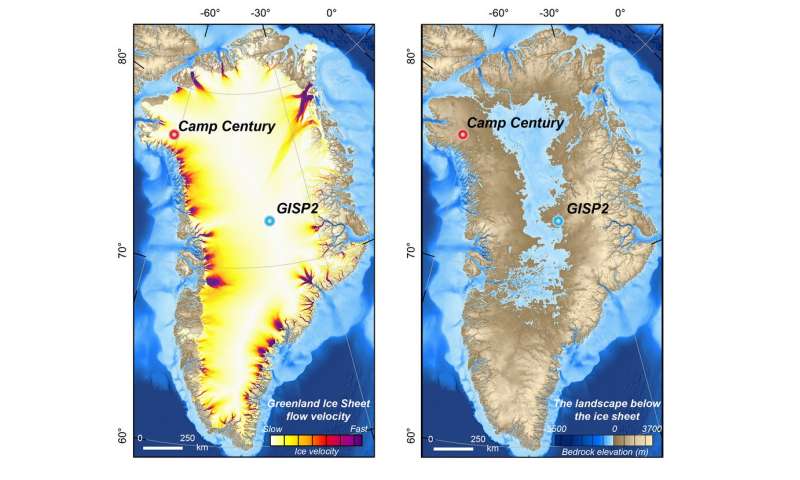 Ancient leaves preserved under a mile of Greenland's ice hold lessons about climate change