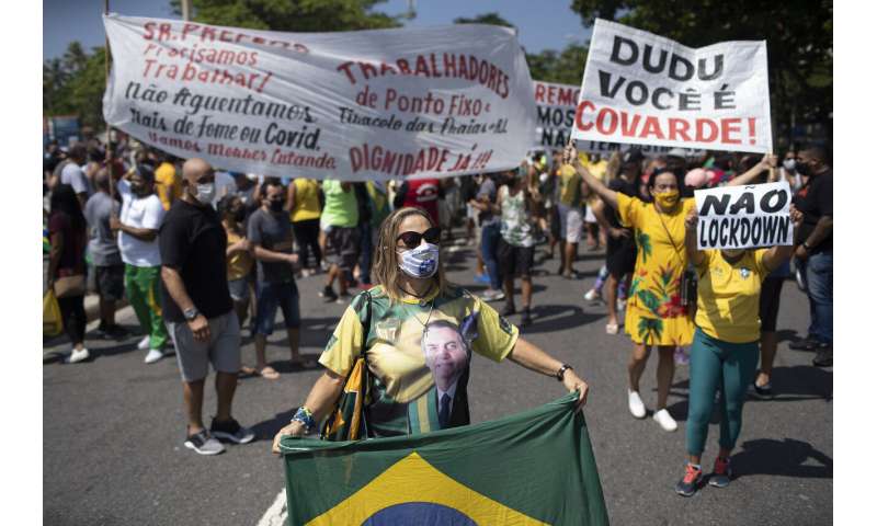 As daily deaths near 4,000, worst may lie ahead for Brazil