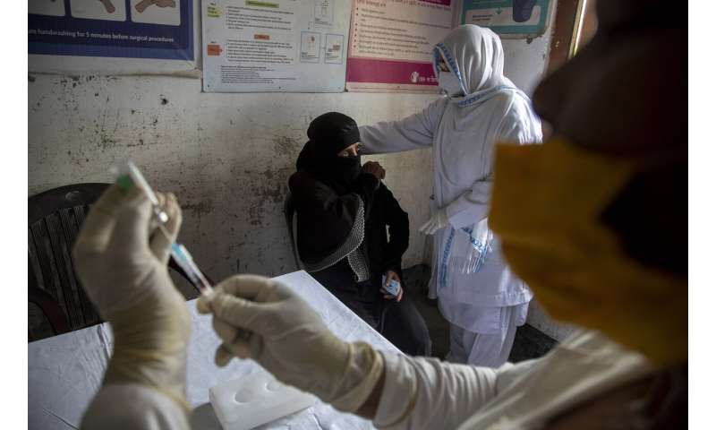 Boat, snowmobile, camel: Vaccine reaches world's far corners