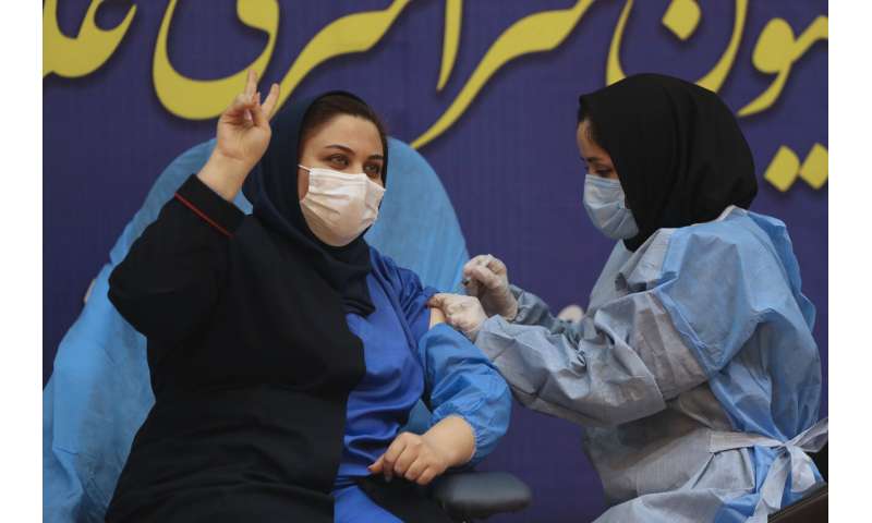 Iran starts limited COVID vaccinations with Russian shots