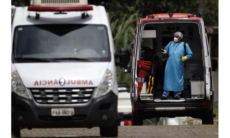 Brazil posts record single-day toll of 3,251 virus deaths