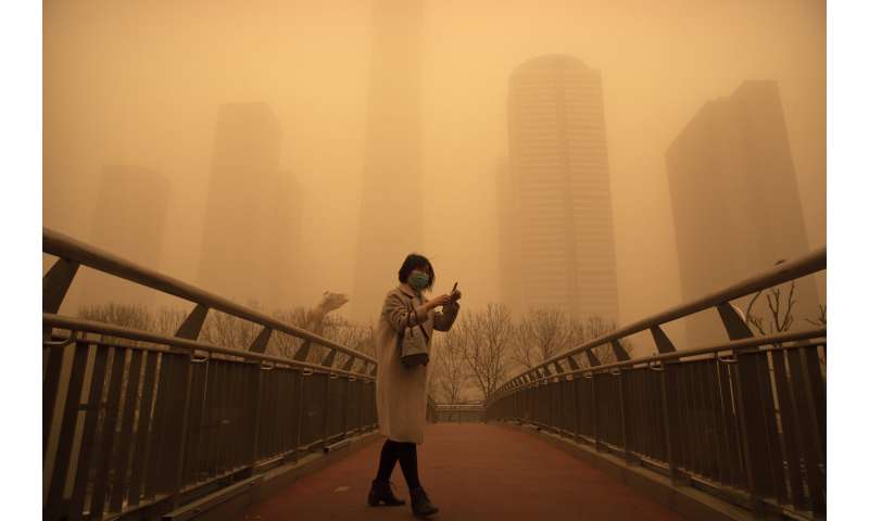 Flights canceled during China's worst sandstorm in a decade