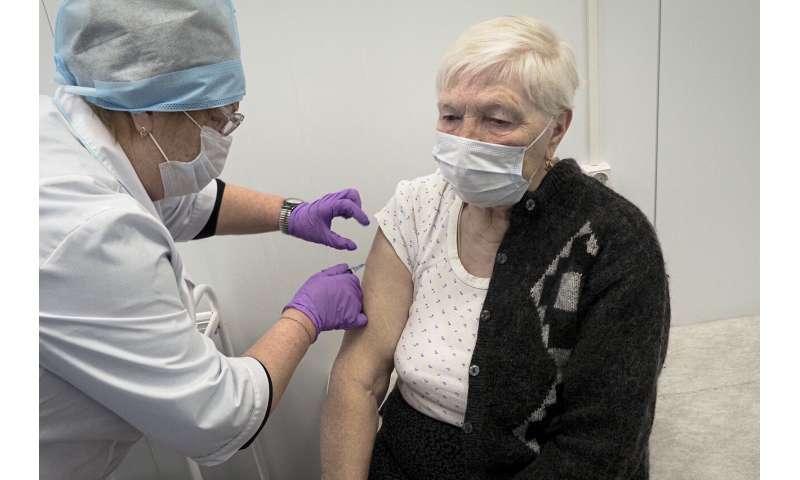 Russia's COVID-19 vaccination drive slowly picking up speed