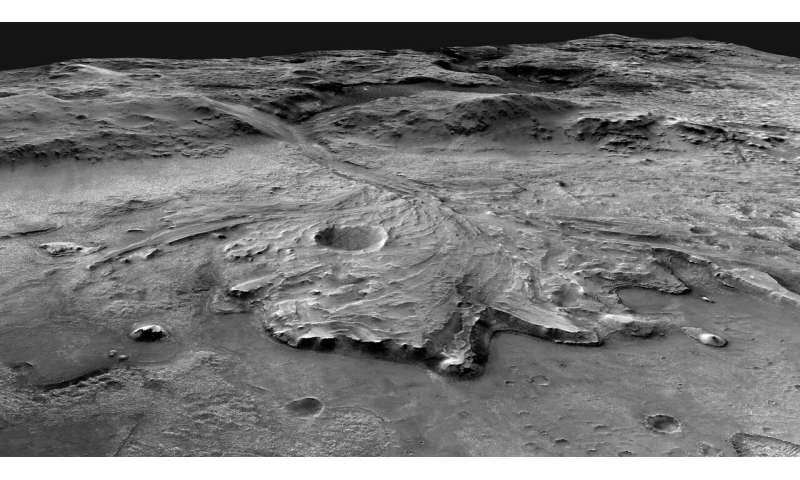 NASA rover streaks toward a landing on Mars