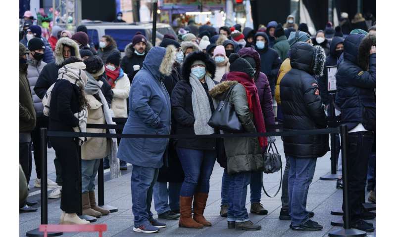 After reprieve, NYC is rattled by a stunning virus spike