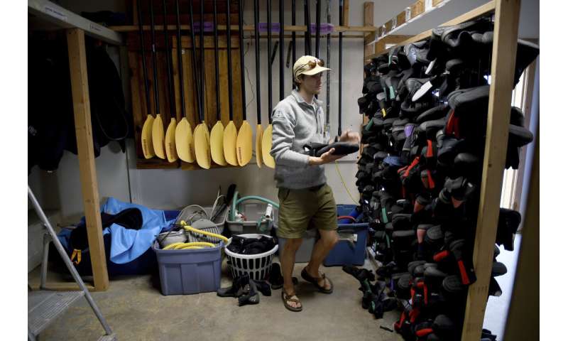 Amid drought, Colorado rafters flock to oases while they can