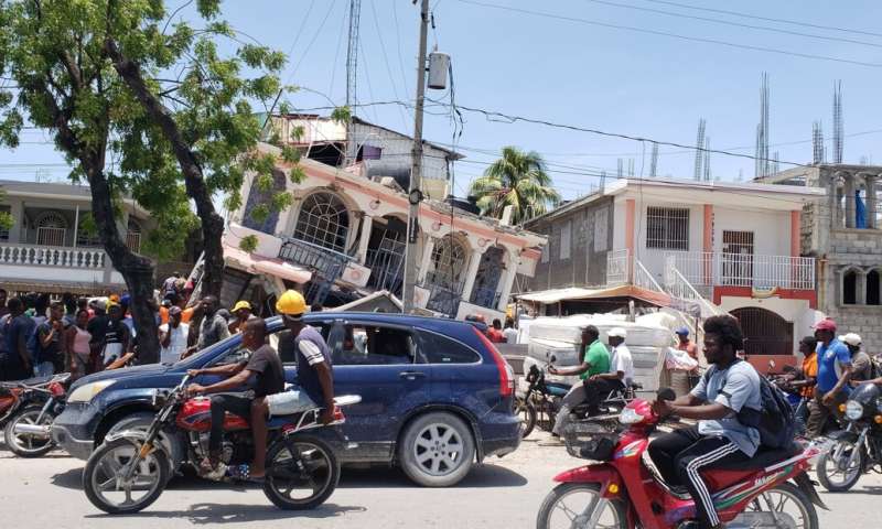 At least 304 dead, 1,800 hurt as powerful quake slams Haiti