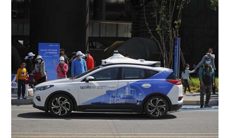 Baidu rolls out paid driverless taxi service in Beijing