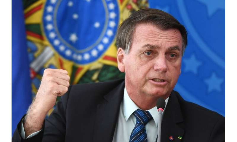 Brazil's President Jair Bolsonaro infamously called Covid-19 &quot;a little flu&quot;