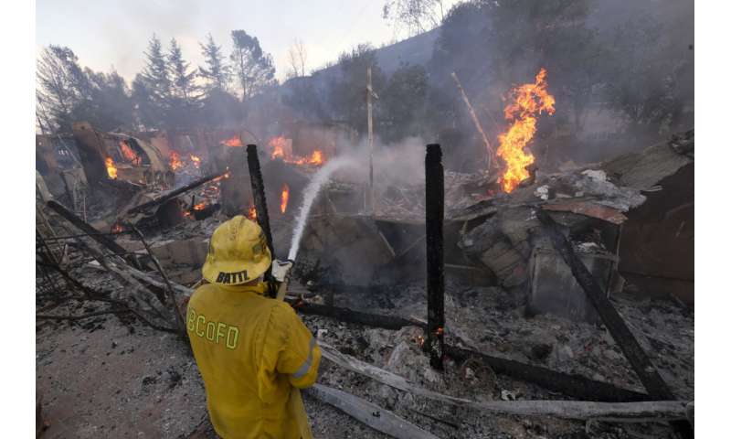 California winds shifting as wildfire battles go on