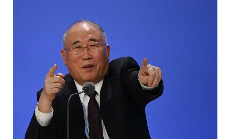 China's special climate envoy, Xie Zhenhua, unveiled the surprise joint declaration Wednesday
