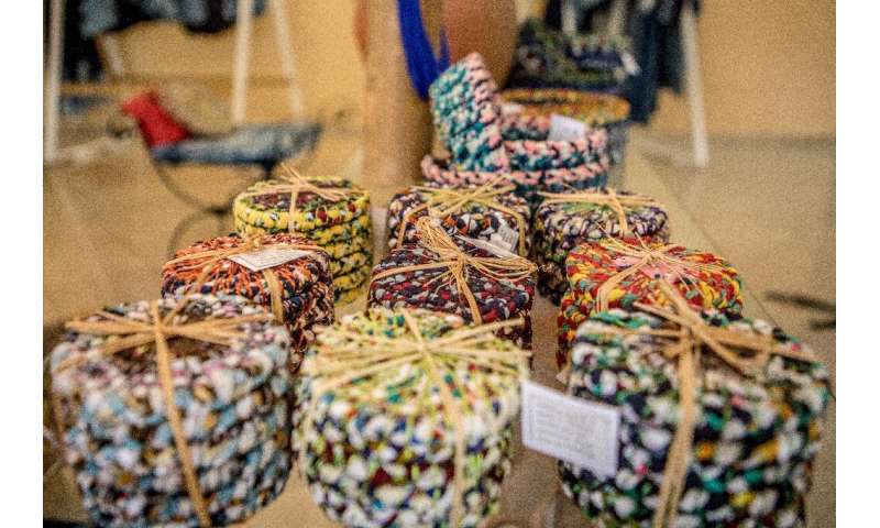Colour Indigo transforms waste fabric into decorative objects